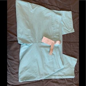 NWT Chico’s size 3 mint green crop slim pant